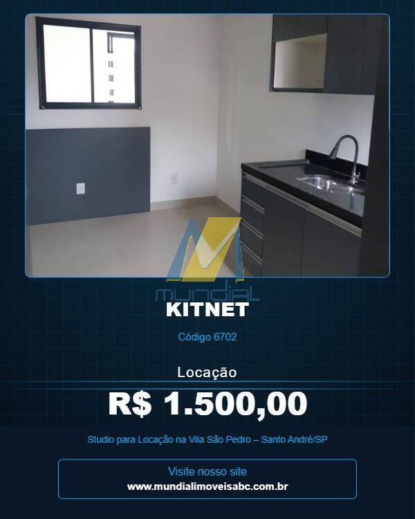 Kitnet-Studio, 20 m² - Foto 1
