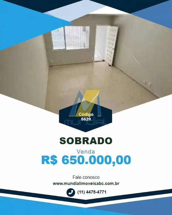 Sobrado, 3 quartos, 172 m² - Foto 1