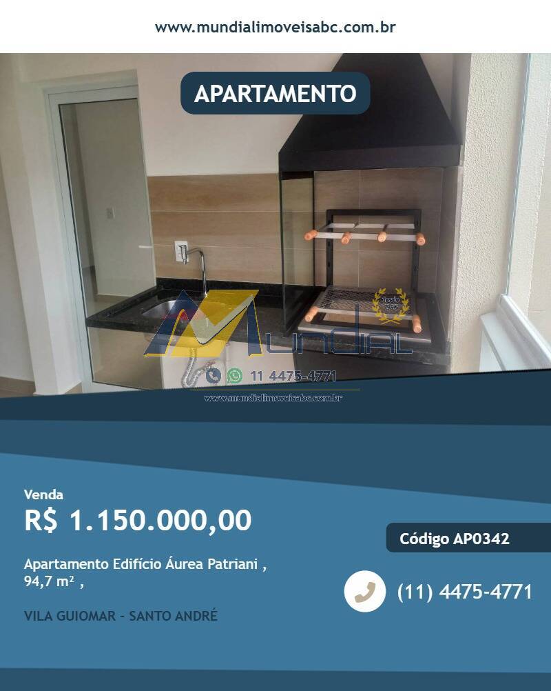 Apartamento, 3 quartos, 94 m² - Foto 1