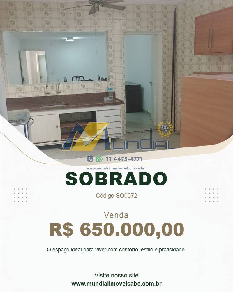 Sobrado, 2 quartos, 153 m² - Foto 1