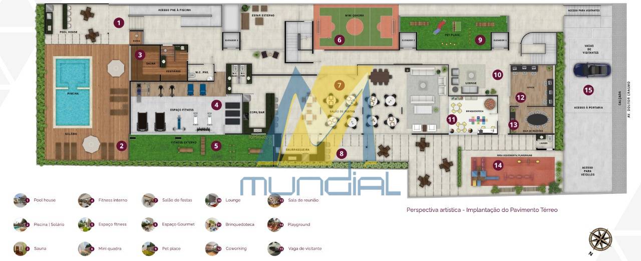 Apartamento, 3 quartos, 65 m² - Foto 4